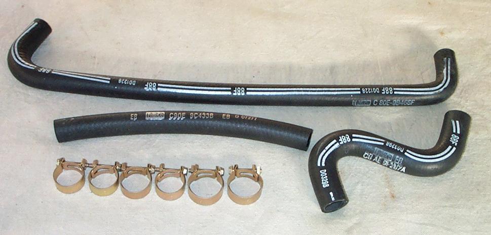 Smog hoses and clamps